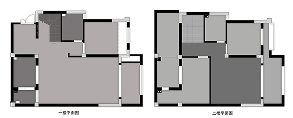 四居室躍層戶型圖 用深色系譜寫夏日樂(lè)章